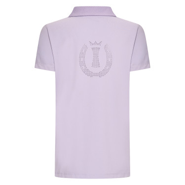 Imperial Riding Marly Kids polo met korte mouwen Glycine Violet