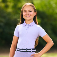 Polo manches courtes Imperial Riding Marly Kids Glycine Violet Polo manches courtes Imperial Riding Marly Kids Glycine Violet