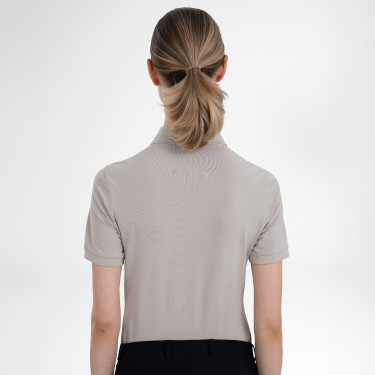 Polo met korte mouwen Euro-Star Mara dames Beige