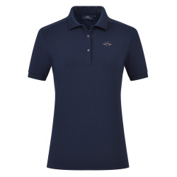Polo shirt manches courtes HV Polo Norah femme Marine Bleu marine