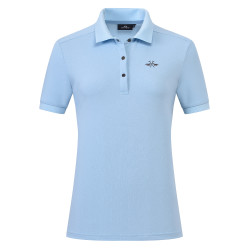 Polo shirt manches courtes HV Polo Norah femme Powder blue Bleu Polo shirt manches courtes HV Polo Norah femme Powder blue Bleu
