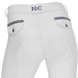Pantalon Flags & Cup Copaya femme Blanc