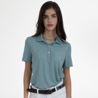 Polo shirt manches courtes HV Polo Norma femme Aqua sky
