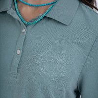 Polo shirt manches courtes HV Polo Norma femme Aqua sky