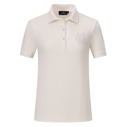 Polo shirt manches courtes HV Polo Norma femme Blanc Polo shirt manches courtes HV Polo Norma femme Blanc