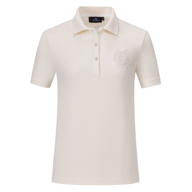 Polo shirt manches courtes HV Polo Norma femme Blanc Polo shirt manches courtes HV Polo Norma femme Blanc