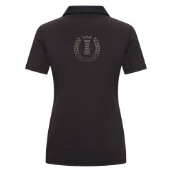 Polo shirt manches courtes Imperial Riding Marly femme Noir