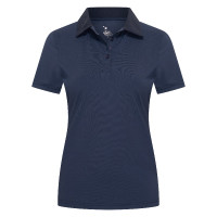Dames poloshirt met korte mouwen Imperial Riding Marly Marine Marineblauw