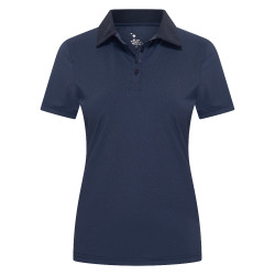 Dames poloshirt met korte mouwen Imperial Riding Marly Marine Marineblauw