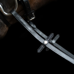 Rênes Imperial Riding en caoutchouc avec renfort en nylon