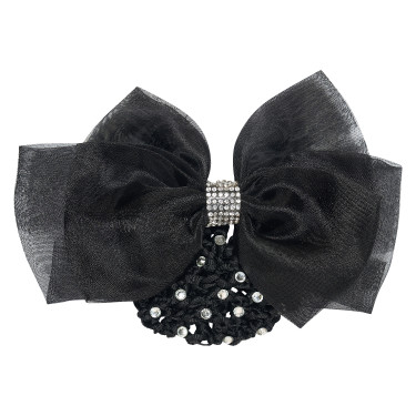 Résille pour cheveux avec résille et strass Imperial Riding Noir
