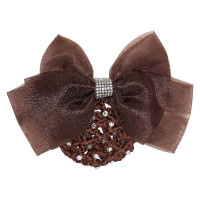 Résille pour cheveux avec résille et strass Imperial Riding Marron foncé Résille pour cheveux avec résille et strass Imperial Riding Marron foncé