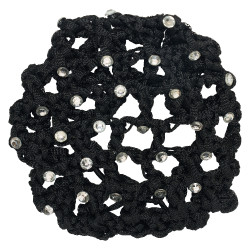 Résille pour cheveux avec strass Imperial Riding Noir