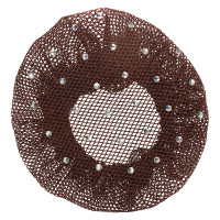 Résille pour cheveux fin avec strass Imperial Riding Marron foncé Résille pour cheveux fin avec strass Imperial Riding Marron foncé
