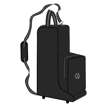 Imperial Riding Basic laarzen- en helmtas Zwart