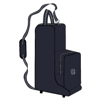 Imperial Riding Basic laarzen- en helmtas Marine Marineblauw