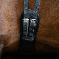 Sangle de dressage Imperial Riding à mémoire de forme Noir