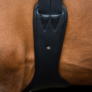 Sangle de saut Imperial Riding anatomique avec boucles à rouleaux Noir