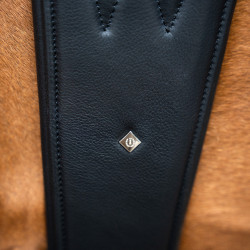 Sangle de saut Imperial Riding anatomique avec boucles à rouleaux Noir