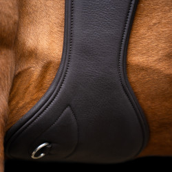 Sangle de saut Imperial Riding anatomique avec boucles à rouleaux Marron foncé Sangle de saut Imperial Riding anatomique avec boucles à rouleaux Marron foncé
