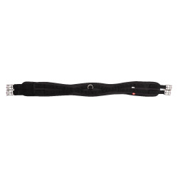 Sangle de saut Imperial Riding Cross Wave à mémoire de forme Noir