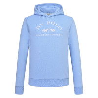 Sweat à capuche HV Polo Jewel femme Powder blue Bleu