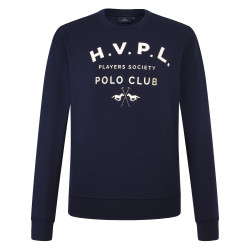 Sweat HV Polo Janice femme Marine Bleu marine