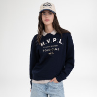 Sweat HV Polo Janice femme Marine Bleu marine Sweat HV Polo Janice femme Marine Bleu marine