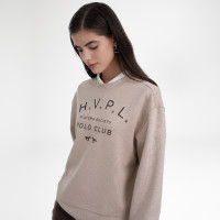 Sweater HV Polo Janice dames Champagne Beige