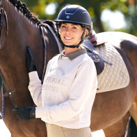 Sweat Imperial Riding Joyce summer femme Gris / sable