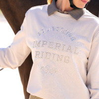 Sweat Imperial Riding Joyce summer femme Gris / sable
