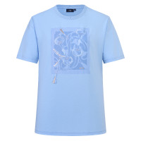 HV Polo Jenny dames T-shirt met korte mouwen Poederblauw