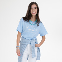 T-shirt manches courtes HV Polo Natalie femme Marine Bleu marine T-shirt manches courtes HV Polo Natalie femme Marine Bleu marine