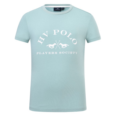 T-shirt manches courtes HV Polo Natalie Kids Aqua sky