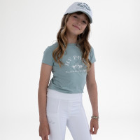 T-shirt manches courtes HV Polo Natalie Kids Aqua sky