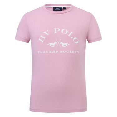 T-shirt manches courtes HV Polo Natalie Kids Jolie rose