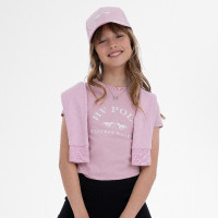 T-shirt met korte mouwen HV Polo Natalie Kids Aqua sky Blauw