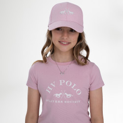 T-shirt manches courtes HV Polo Natalie Kids Jolie rose
