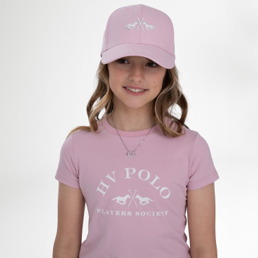 T-shirt manches courtes HV Polo Natalie Kids Jolie rose