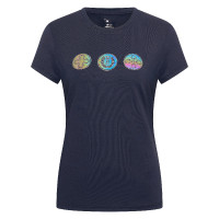 Dames T-shirt met korte mouwen Imperial Riding Holographics Marine Marineblauw