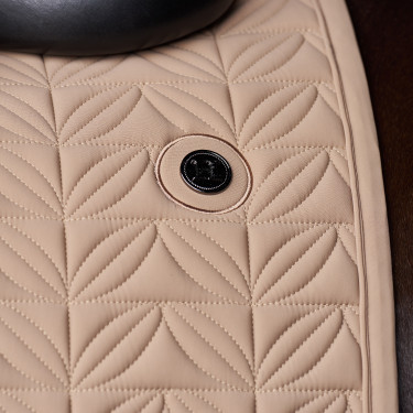 Tapis de selle HV Polo Elisa Dressage Tan Gris Tapis de selle HV Polo Elisa Dressage Tan Gris