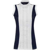Polo Diamantina dames mouwloos Flags & Cup Marineblauw Polo Diamantina dames mouwloos Flags & Cup Marineblauw