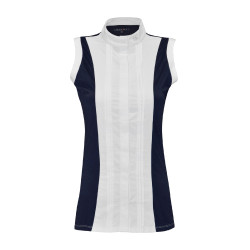 Polo Diamantina dames mouwloos Flags & Cup Marineblauw Polo Diamantina dames mouwloos Flags & Cup Marineblauw