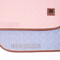 Tapis de selle HV Polo Luxi Dressage Powder blue Bleu Tapis de selle HV Polo Luxi Dressage Powder blue Bleu