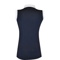 Polo Diamantina dames mouwloos Flags & Cup Marineblauw Polo Diamantina dames mouwloos Flags & Cup Marineblauw