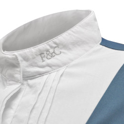 Polo Diamantina femme sans manches Flags & Cup Bleu orage Polo Diamantina femme sans manches Flags & Cup Bleu orage