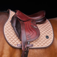 Tapis de selle HV Polo Pilar print GP Champagne Beige