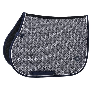 Tapis de selle HV Polo Pilar print GP Marine Bleu marine Tapis de selle HV Polo Pilar print GP Marine Bleu marine