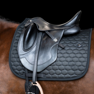 Tapis de selle Imperial Riding Basic mesh Dressage Noir