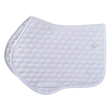 Tapis de selle Imperial Riding Basic mesh GP Blanc